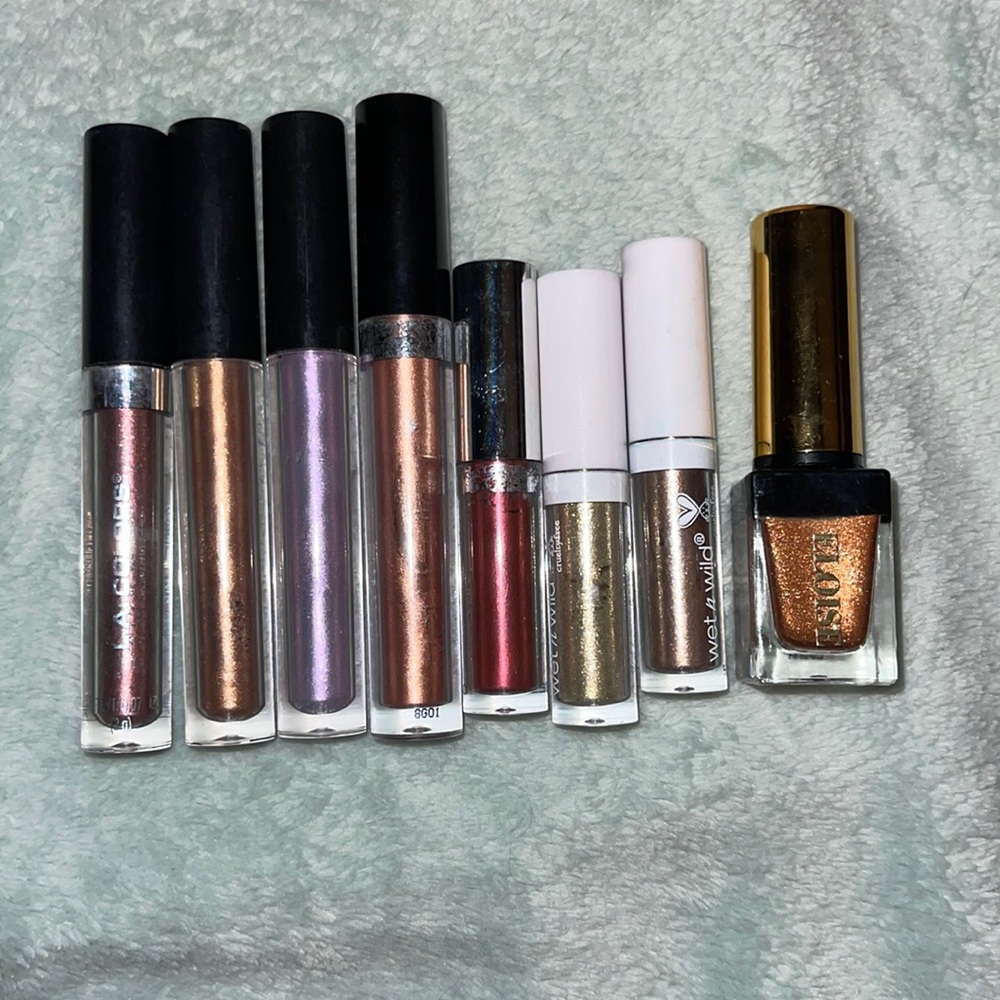 Eloise, Wet N Wild, and LA Colors Assorted Liquid Shadow Bundle